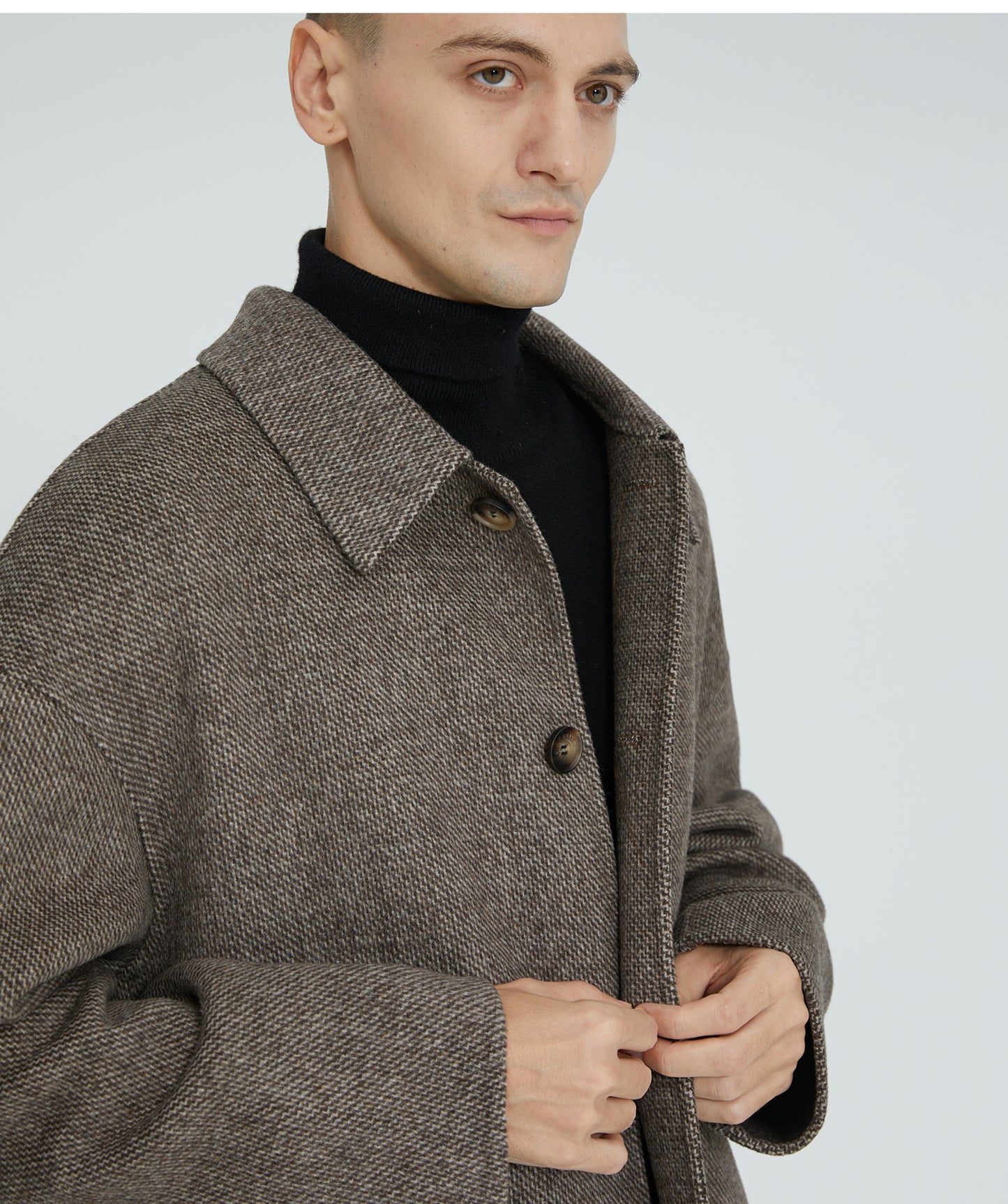 Double-Faced Cashmere Overcoat