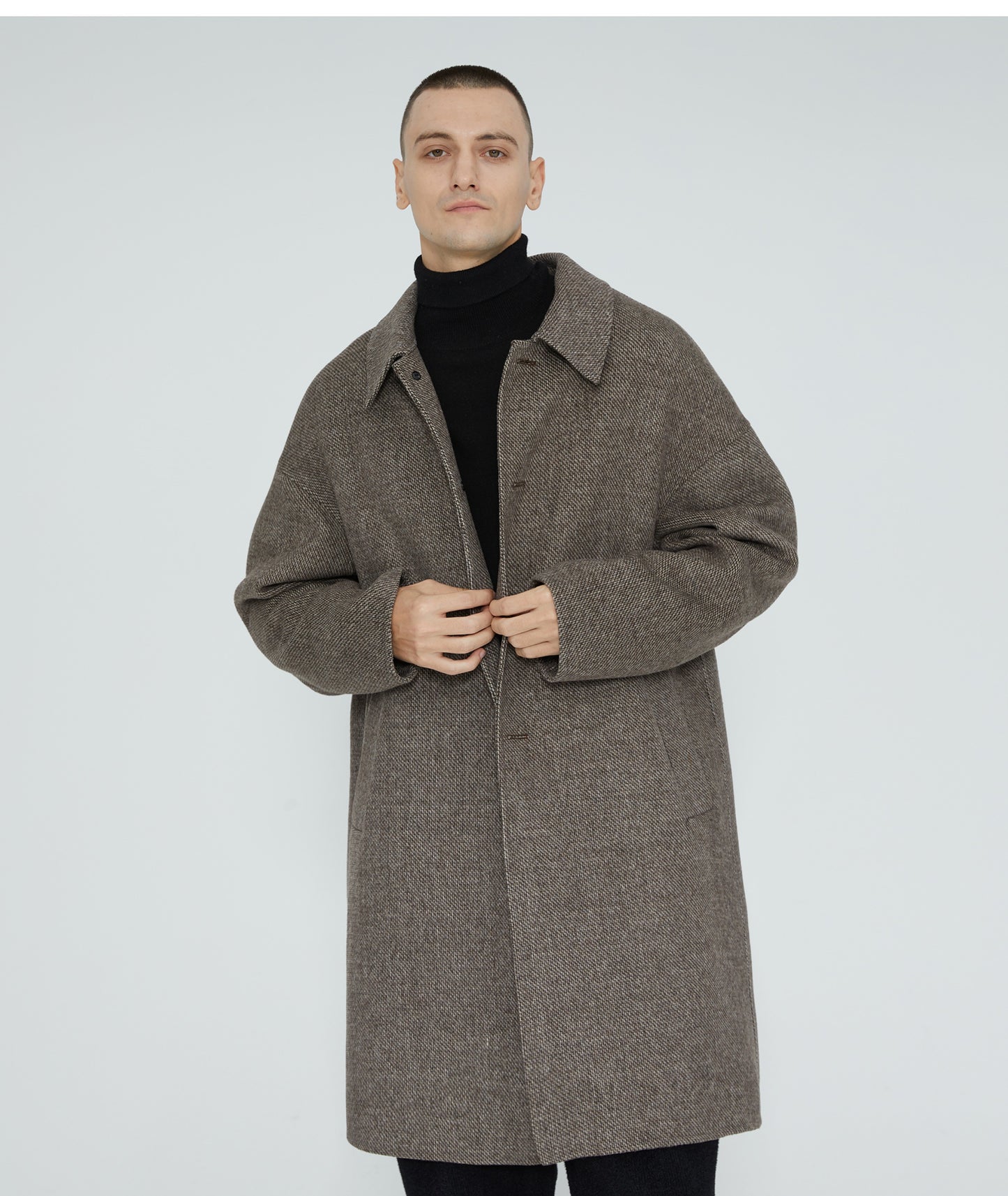 Double-Faced Cashmere Overcoat