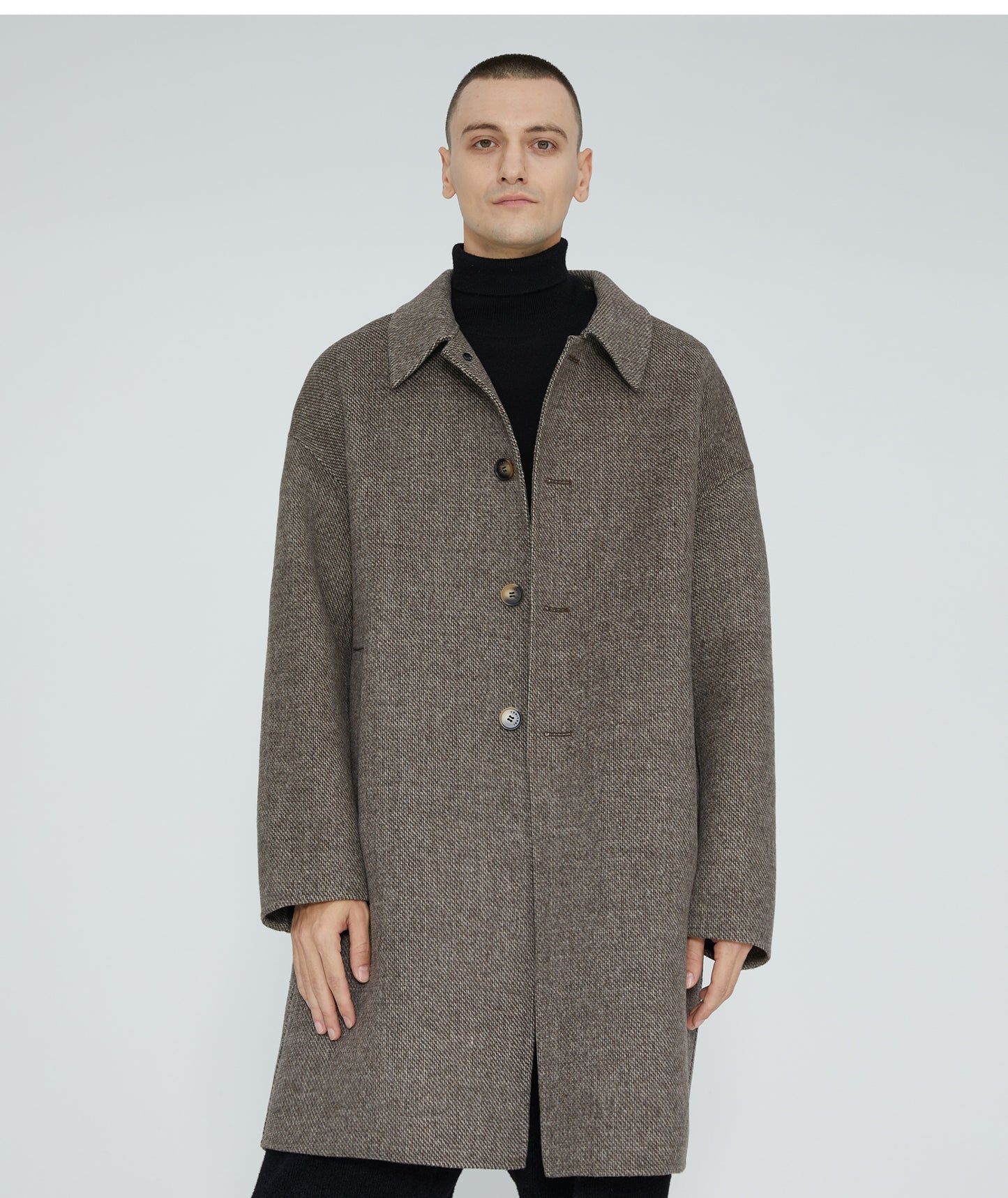 Double-Faced Cashmere Overcoat