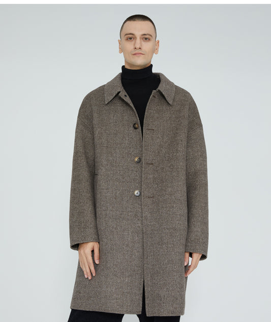 Double-Faced Cashmere Overcoat
