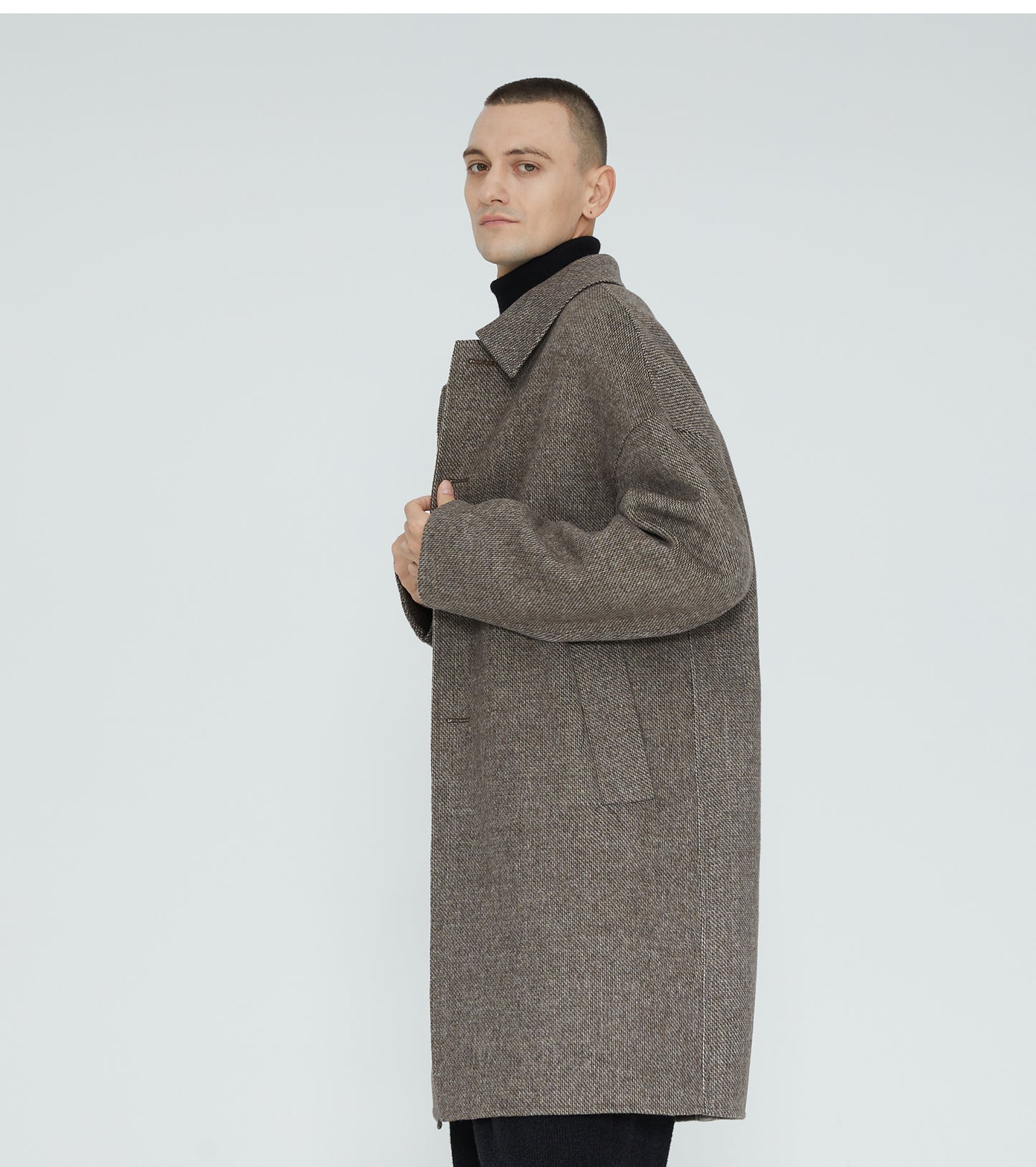 Double-Faced Cashmere Overcoat