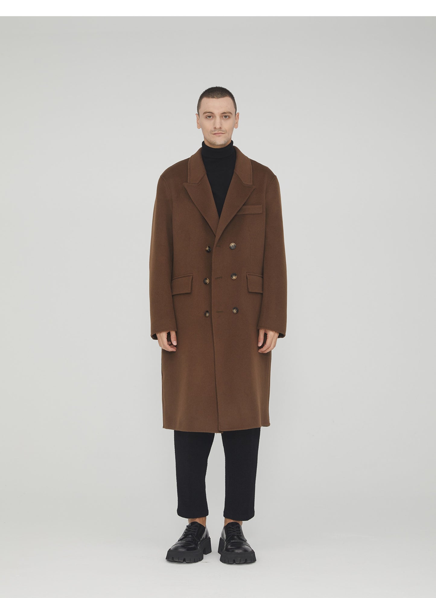 Double-faced Cashmere Loose fit Coat