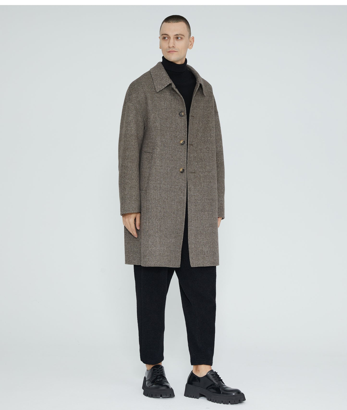 Double-Faced Cashmere Overcoat