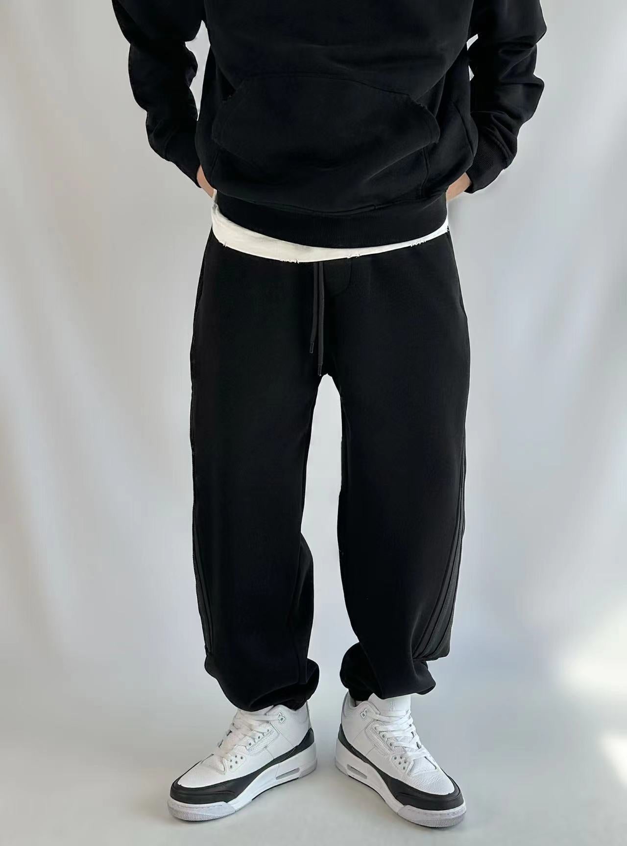 Casual Spliced Sweatpants