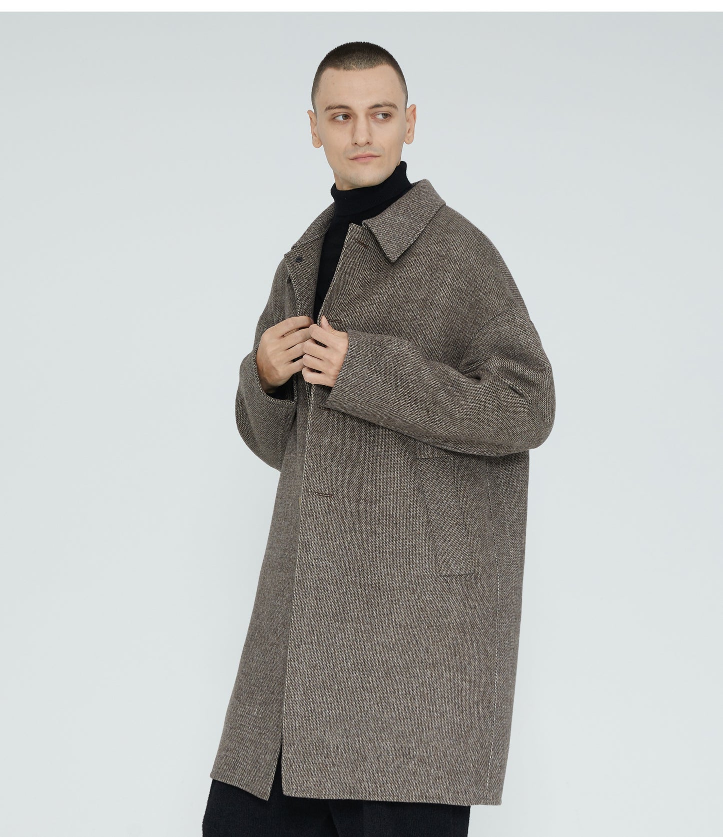 Double-Faced Cashmere Overcoat
